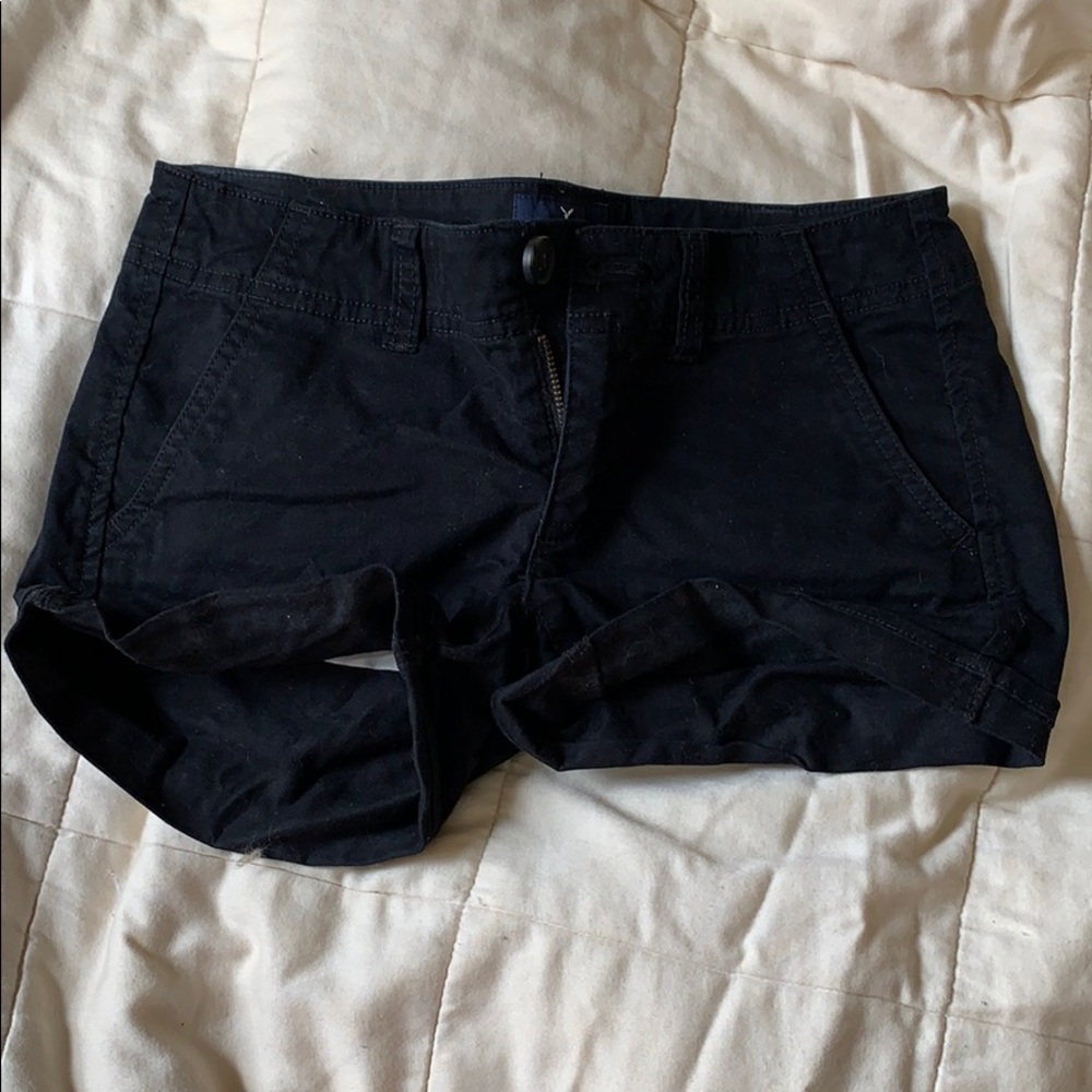 Black Chino Shorts